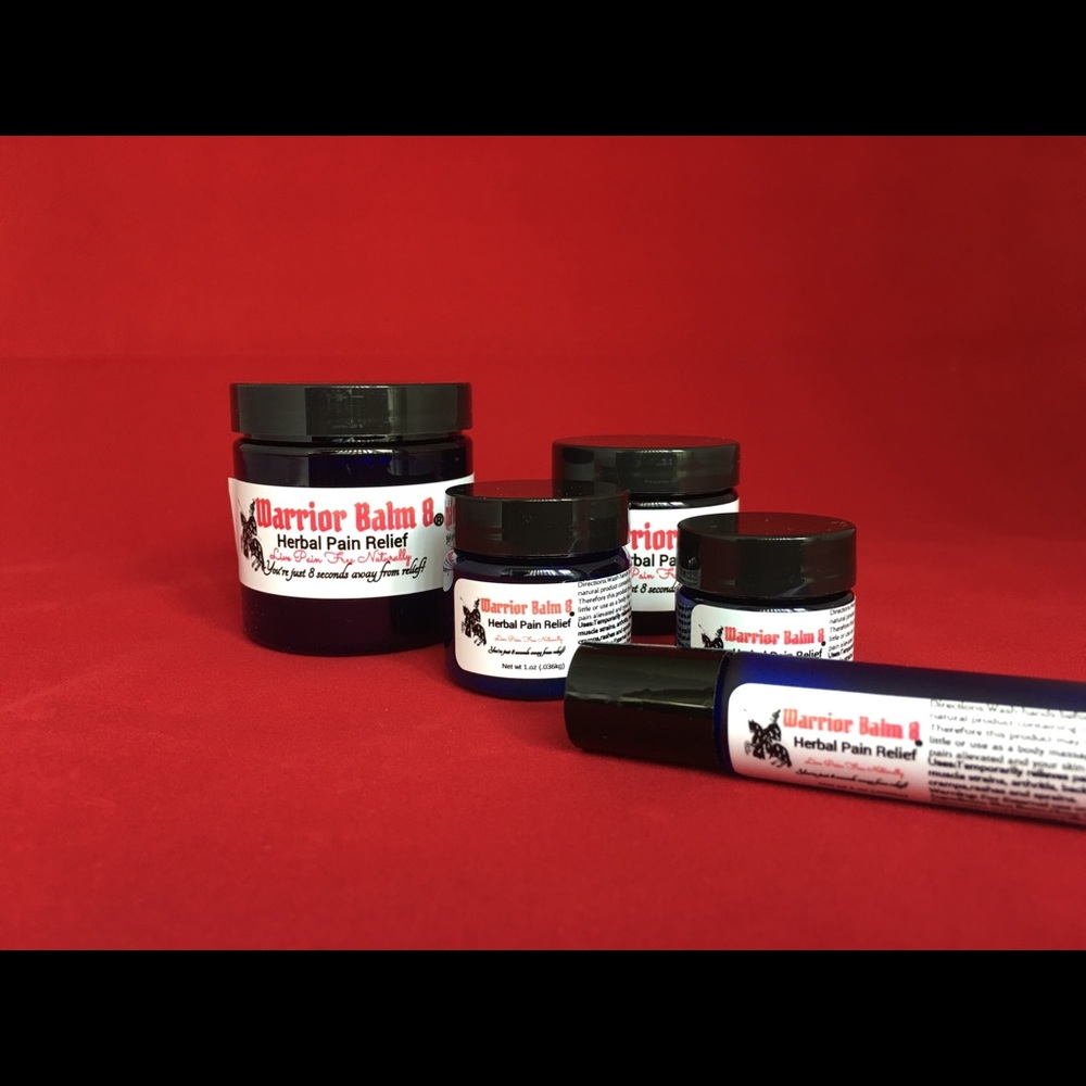 Warrior Balm 8-Pain Relief 1 oz jar